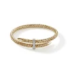 Women John Hardy Bracelets | Bracelets>Spear Flex Cuff, Gold, Diamonds