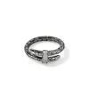 Women John Hardy Rings | Rings>Spear Ring, Dark Silver, Diamonds