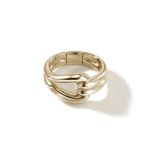 Women John Hardy Rings | Rings>Surf Link Ring, Gold