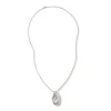 Women John Hardy Necklaces>Surf Pendant Necklace, Sterling Silver, Long