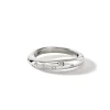 Women John Hardy Rings>Surf Ring, Sterling Silver, Diamonds, Slim