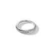 Women John Hardy Rings>Surf Ring, Sterling Silver, Diamonds, Slim